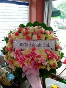 ร้านพวงหรีดวัดตรีทศเทพ จากMSTS Asia Sdn. Bhd.