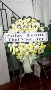 ร้านพวงหรีดวัดนครสวรรค์ จากSales Team Thai Viet Jet ร้านพวงหรีดวัดนครสวรรค์ จากSales Team Thai Viet Jet