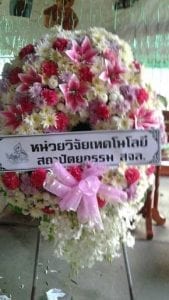 ร้านพวงหรีดวัดนาก่วมใต้ ลำปาง จากหน่วยวิจัยเทคโนโลยีสถาปัตยกรรม สจล. ร้านพวงหรีดวัดนาก่วมใต้ ลำปาง จากหน่วยวิจัยเทคโนโลยีสถาปัตยกรรม สจล.