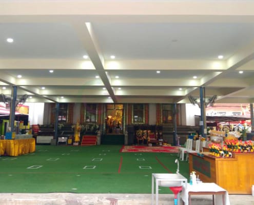 ภายในศาลา วัดบางนาใน โดยร้าน Reedthai ภายในศาลา วัดบางนาใน โดยร้าน Reedthai