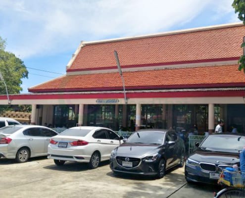 ลาดจอดรถ วัดไพชยนต์พลเสพย์ โดยร้าน Reedthai ลาดจอดรถ วัดไพชยนต์พลเสพย์ โดยร้าน Reedthai