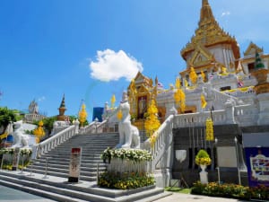 หน้าวิหาร วัดไตรมิตร โดยร้าน Reedthai หน้าวิหาร วัดไตรมิตร โดยร้าน Reedthai