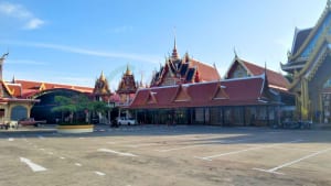 ด้านหน้าศาลา วัดกำแพง พระราม2 โดยร้าน Reedthai ด้านหน้าศาลา วัดกำแพง พระราม2 โดยร้าน Reedthai