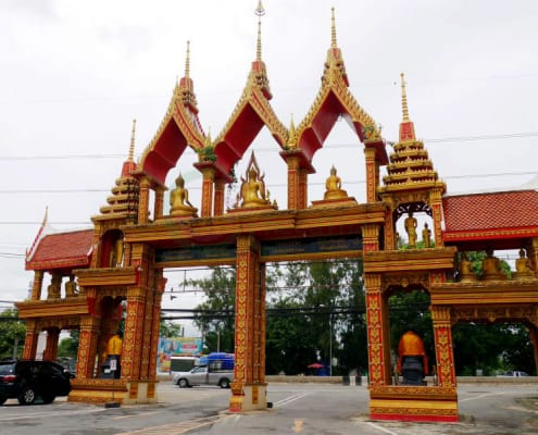 ทางเข้าวัด วัดอัยยิการาม โดยร้าน Reedthai ทางเข้าวัด วัดอัยยิการาม โดยร้าน Reedthai