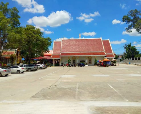 ที่จอดรถ ร้านพวงหรีดวัดไทรม้าใต้ ส่งพวงหรีดวัดไทรม้าใต้ โดยร้าน Reedthai ที่จอดรถ ร้านพวงหรีดวัดไทรม้าใต้ ส่งพวงหรีดวัดไทรม้าใต้ โดยร้าน Reedthai