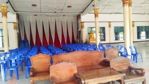 ภายในศาลา วัดแสนสุข โดยร้าน Reedthai ภายในศาลา วัดแสนสุข โดยร้าน Reedthai