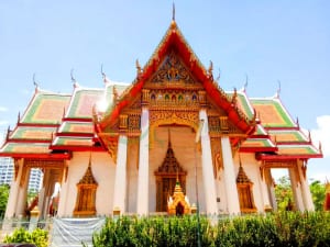 โบสถ์ด้านข้าง วัดไผ่เงิน โดยร้าน Reedthai โบสถ์ด้านข้าง วัดไผ่เงิน โดยร้าน Reedthai