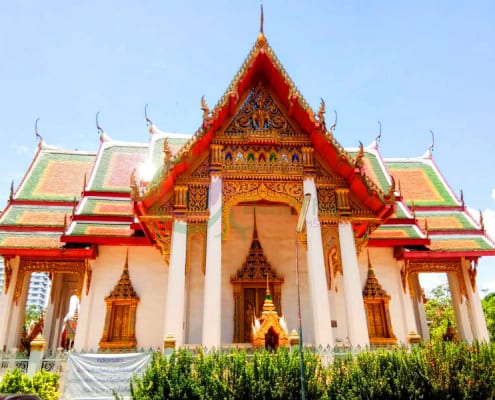 โบสถ์ด้านข้าง วัดไผ่เงิน โดยร้าน Reedthai โบสถ์ด้านข้าง วัดไผ่เงิน โดยร้าน Reedthai